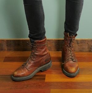 The Perfect Distressed Workboot